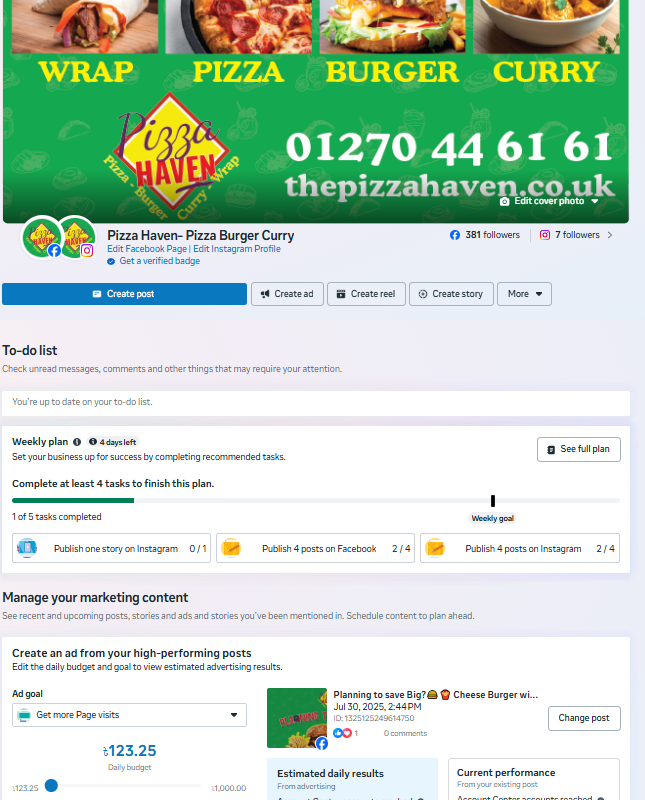 fb page